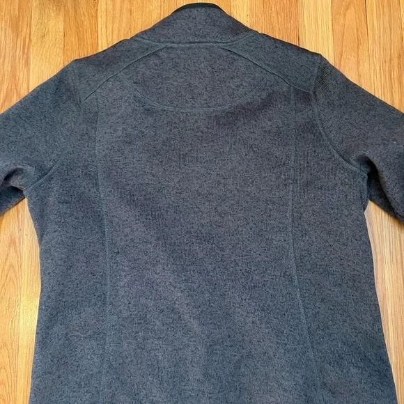 LL bean sweater fleece full zip jacket (green) - Picture 4 of 4